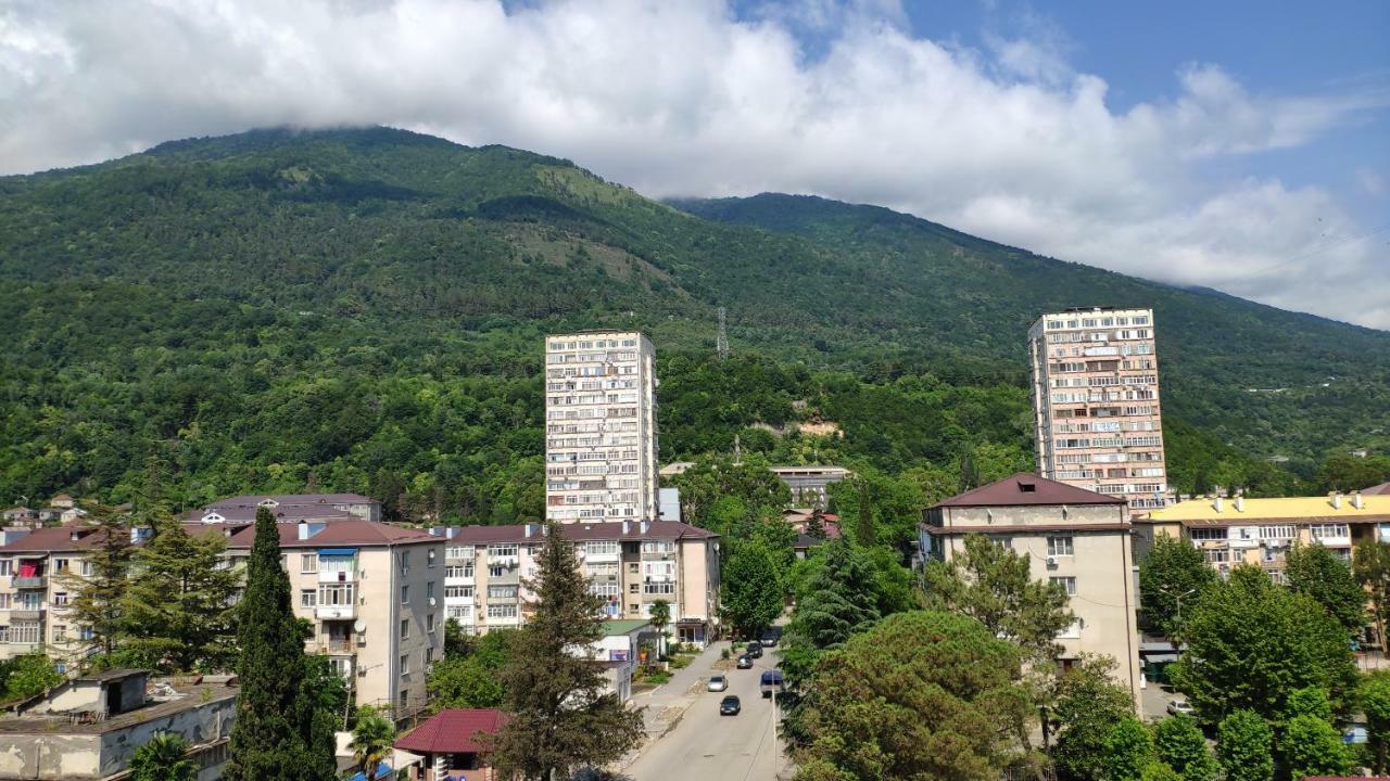 Улица Абазгаа Апартаменты Gagra Exterior foto